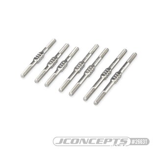 Jconcepts Yokomo YZ4-SF Fin Titanium turnbuckle set - 7pc.