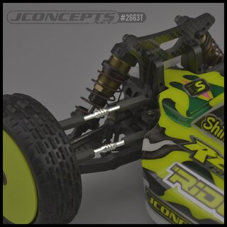 Jconcepts Yokomo YZ4-SF Fin Titanium turnbuckle set - 7pc.
