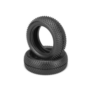 Jconcepts Pin Downs - pink compound, medium soft - (fits 2.2 4wd front wheel)