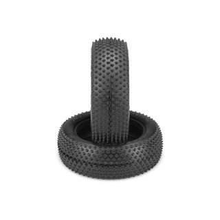 Jconcepts Pin Downs - pink compound, medium soft - (fits 2.2 4wd front wheel)