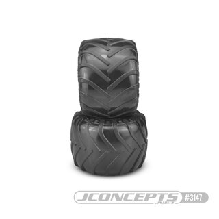 Jconcepts Tire JCT - Monster Truck tire - gold compound (Fits - #3377 2.6 x 3.6 MT wheel)