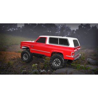 Jconcepts Vengeance - 1.9 Vaterra Ascender 12mm glue-on wheel - (black w/ silver face plating) - 2pc.