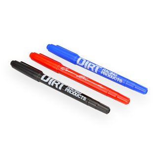 Jconcepts Dirt Racing Products - permanent pen set, 3pc - black, blue, red