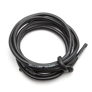 Reedy SILICONE WIRE 14AWG-BLK (1M)
