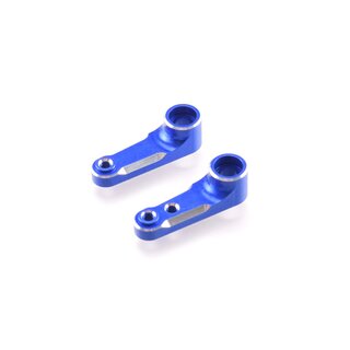 Revolution Design B6.3 | T6.2 | SC6.2 Aluminium Steering Bellcrank Set (blue)