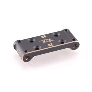 Revolution Design B6.4 | T6.4 | SC6.4 Brass Front Bulkhead