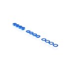 RUDDOG 3mm Washer Set Dark Blue (0.5mm/1.0mm/2.0mm)