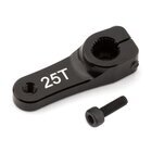 Team Associated FT Aluminum Servo Horn 25T, 18.5mm