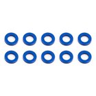 Team Associated Ballstud Washers, 5.5x1.0 mm, blue aluminum