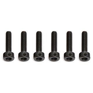 Team Associated Screws, 3x12 mm SHCS with hole