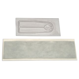 Team Associated Polycarbonate Transponder Mount with servo tape