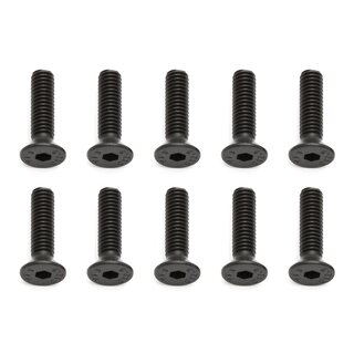 Team Associated Screws, 4x16 mm FHCS