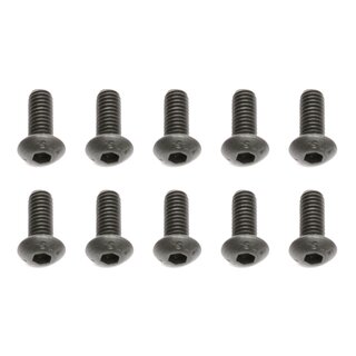 Team Associated Screws, 4x10 mm BHCS