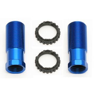 Team Associated 13 mm Shock Bodies, 30 mm, blue threaded
