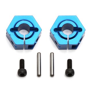 Team Associated Clamping Hexes, rear