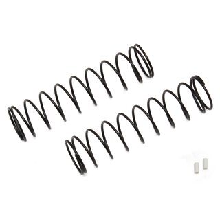 Team Associated 12mm Shock Springs, 72mm, white, 2.40 lb/in