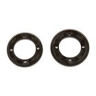 Team Associated RC10B74 Center Diff Spur Gears, 72T/48P,...