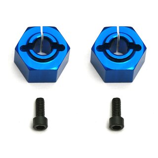 Team Associated FT 12 mm Alum. Clamping Wheel Hexes, SC10 Rear