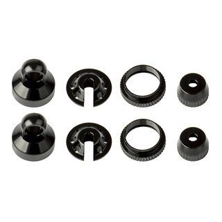 Element RC Enduro Shock Parts, black aluminum