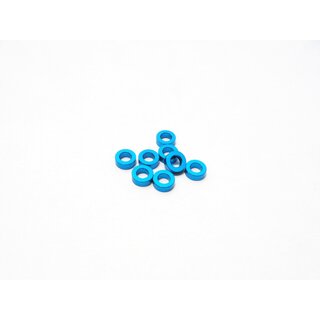Hiro Seiko 3mm Alloy Spacer Set (2.0mm) [T-Blue]