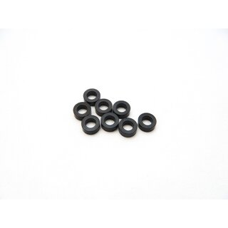 Hiro Seiko 3mm Alloy Spacer Set (2.0mm) [Black]