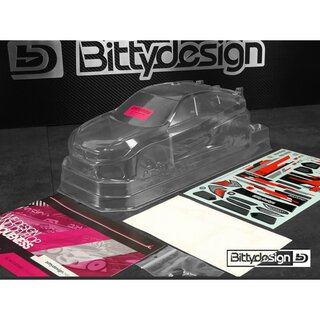 Bittydesign HC-M?1/10?clear body for M-chassis 210-225mm wheelbase