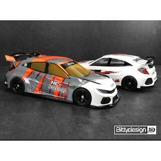 Bittydesign HC-M?1/10?clear body for M-chassis 210-225mm wheelbase