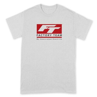Team Associated Factory Team T-shirt, white, 2XL