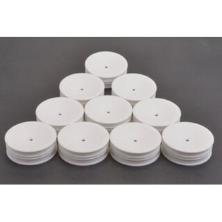 Schumacher 1:10 Felgen Offroad Front 2WD - 12mm Sechskant Slim - wei� - (5 Paar)