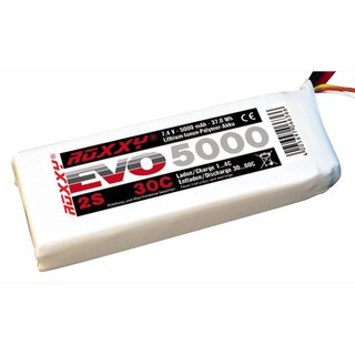 ROXXY EVO LiPo 2 - 5000  30C m/w BID-Chip; 37,0 Wh