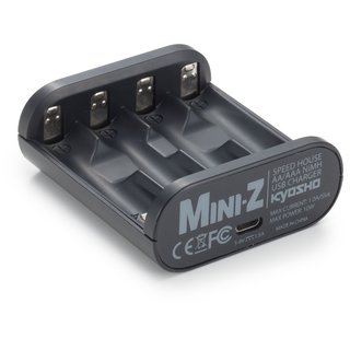 Kyosho LADEGERAET USB SPEED HOUSE MINI-Z (AA/AAA)