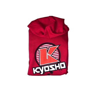 Kyosho Kyosho Sweatshirt mit Kapuze Hoodie K-CIRCLE (XXL) Rot
