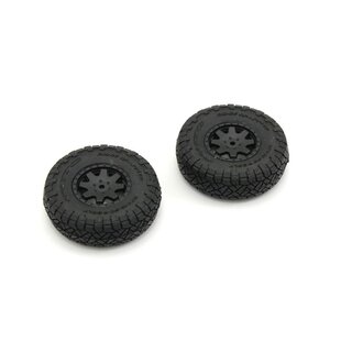 Kyosho Verklebte Reifen (2) Toyota 4Runner Kyosho Mini-Z 4X4 MX01