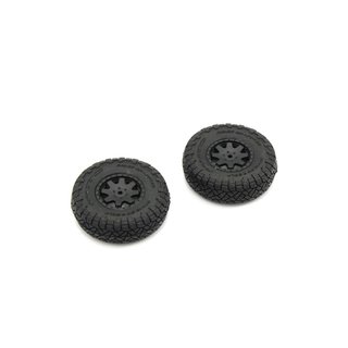 Kyosho Verklebte Reifen (2) 4Runner Mini-Z 4X4 MX01 - Heavy Weight