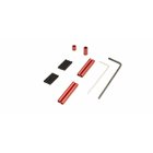 Kyosho Spurstangen Set Alu Rot Mini-Z 4X4 MX01- WB 120mm