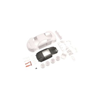 Kyosho Karosserie Audi R8 LMS Night-R Mini-Z + Felgen 2WD Ohne Lackierung
