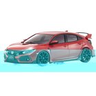Kyosho AUTOSCALE Mini-Z HONDA CIVIC TYPE-R RED (MF03F)...