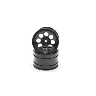 Kyosho 8-Loch Felgen Schwarz 2.0 inches (2) Kyosho Optima