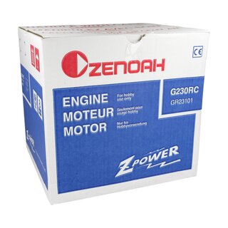 Zenoah G230RC Motor 23ccm (mit. Kupplung, Filter, Reso)