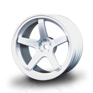 Drift Felge Speichen wei� (+5mm Offset) (4 St�ck)