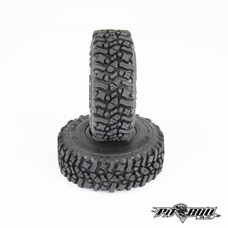 PitBull Rock Beast 1.55 Scale Reifen Alien Kompound mit Einlagen (2