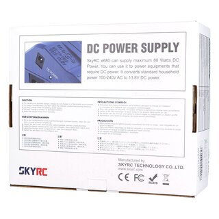 e680 AC/DC Ladeger�t LiPo 1-6s 10A 80W