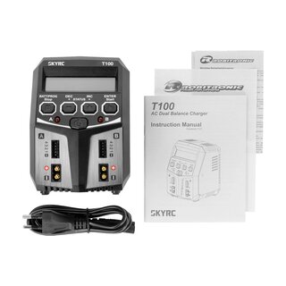 T100 AC Ladeger�t LiPo 2-4s 5A 2x50W