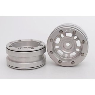 Absima Beadlock Wheels PT- Distractor Silber/Silber 1.9 (2 St.) 