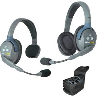 ULTRALITE 2 PERSON SYSTEM W/ 2 SINGLE HEADSETS, BATT., CHARGER