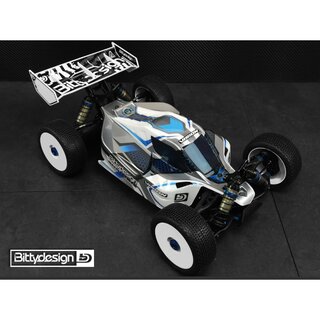 Bittydesign Vision Team Associated RC8B3.2e / RC8B3.1e Body Clear (precut)