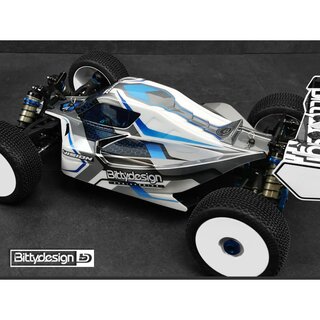 Bittydesign Vision Team Associated RC8B3.2e / RC8B3.1e Body Clear (precut)