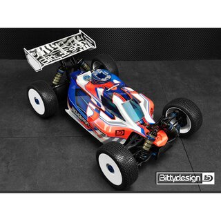 Bittydesign Vision Team Associated RC8B4 | RC8B3 Body Clear (precut)