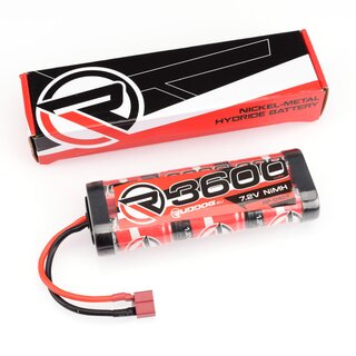 RUDDOG 3600mAh 7.2V NiMH Stick Pack with T-Style Plug