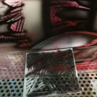 Bittydesign Vinyl Stencil - Ipnotic V1